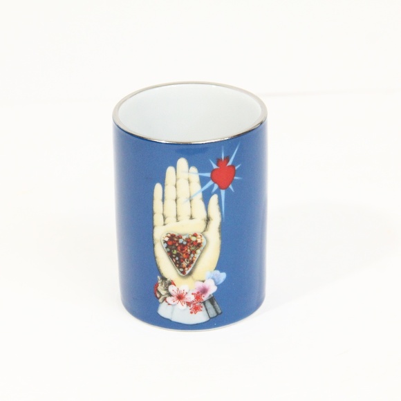 Christian Lacroix Pen Holder NEW Porcelain Pencil Pot Galison Writer Gift - Picture 3 of 7